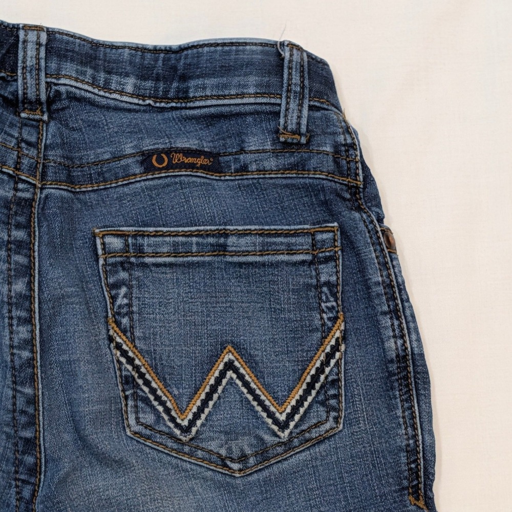 Wrangler Willow Ultimate Riding Women's Jeans Straight Leg Embroidered Pockets